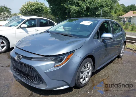 2022 Toyota Corolla Le из США, поврежденный, VIN 5YFEPMAE9NP281005